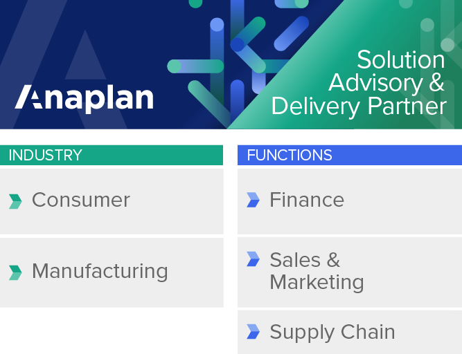 Planingo, Anaplan'ın yeni PartnerAccelerate Programı aracılığıyla tüketim malları ve imalat sektörlerinde Finans